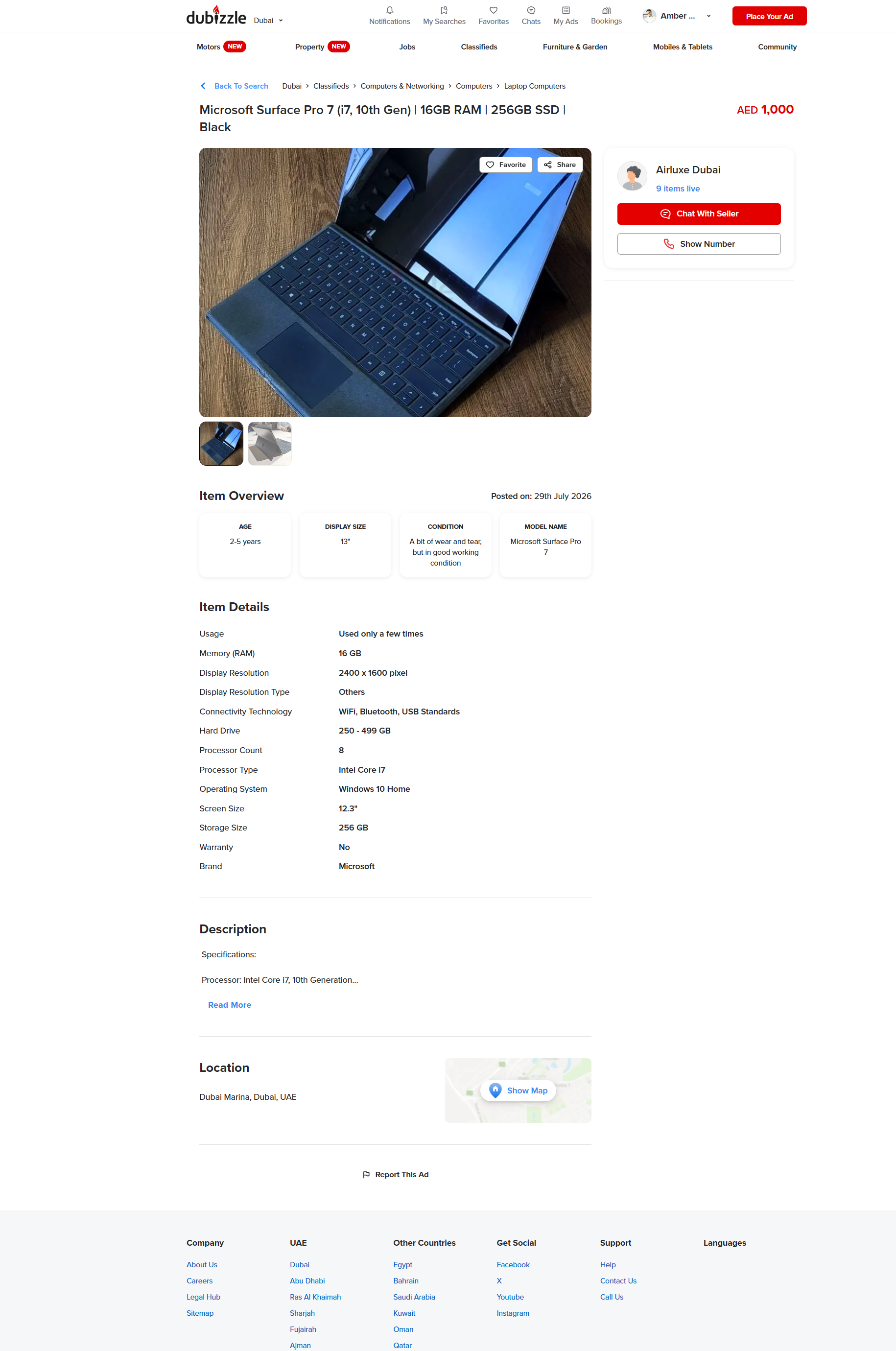 website development